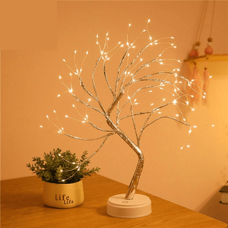 MerryGlow™  - Die bezaubernde Weihnachtsbaum-Nachttischlampe