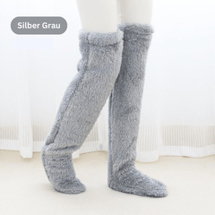 KuschelKnie - Winterwärme Overknee-Socken