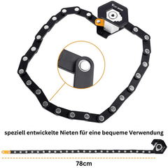 FoldGuard Pro: Das Kompaktschloss für maximale Sicherheit