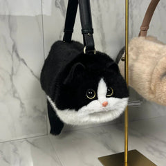 PurrBag - Die flauschige Handtasche in Katzenform