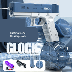 Elektrische Wasserpistole in Glock-Optik für Kinder