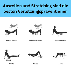 FlexRoll™ - Die vielseitige Sportrolle für Regeneration und Stretching