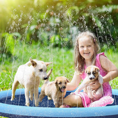 WuffSplash™ - Erfrischendes Hundesprinklerkissen