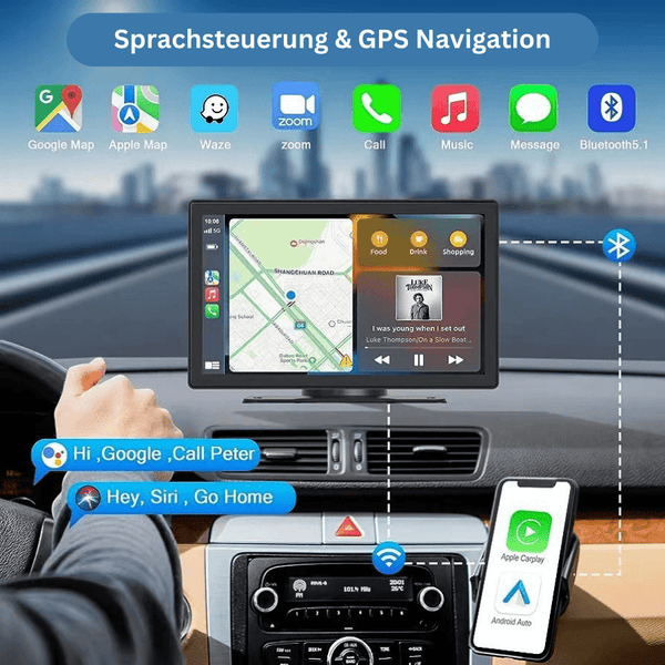 SmartDrive Connect – Auto-Display für Smartphone-Integration