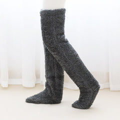 KuschelKnie - Winterwärme Overknee-Socken