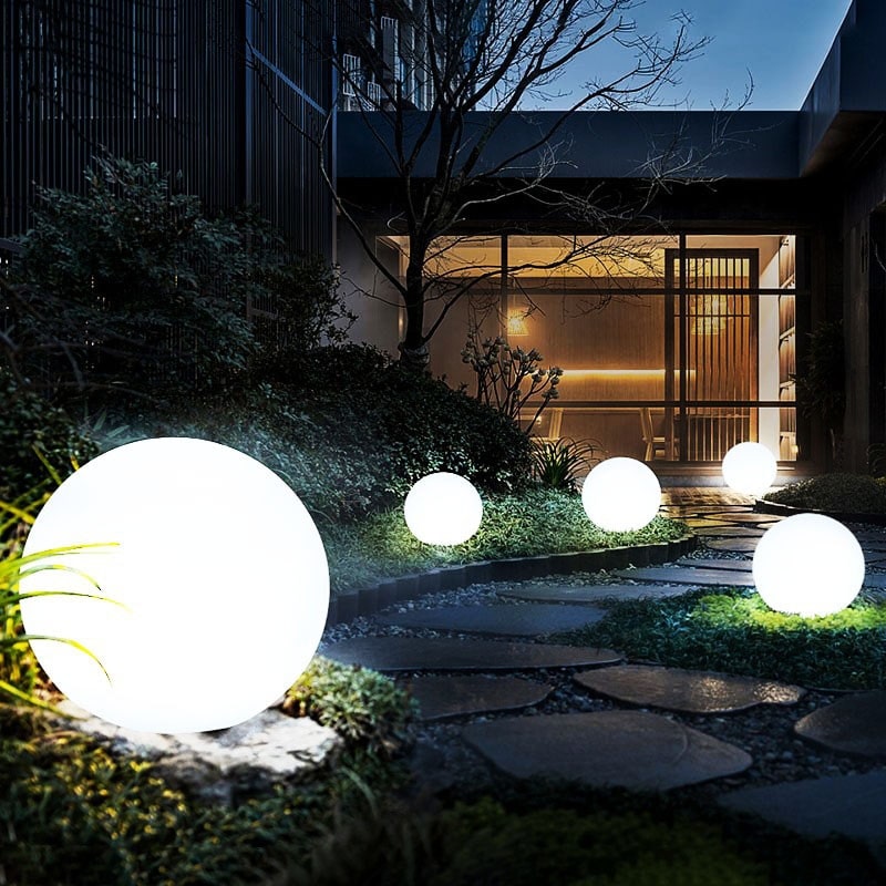 LED Gartenball